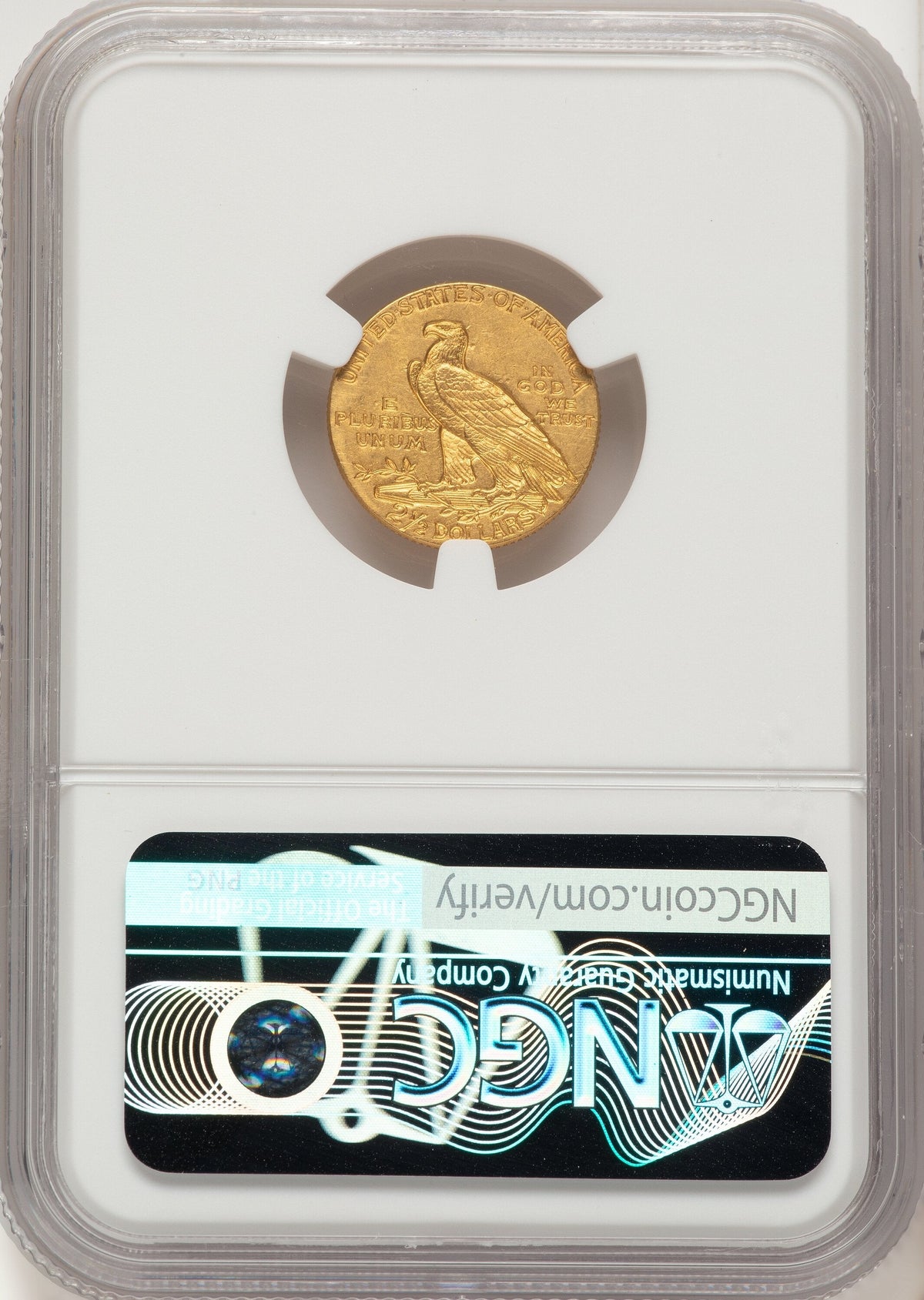 1914 $2.50 Indian Quarter Eagle NGC MS61