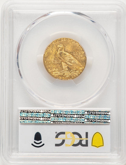 1911 $5 CAC Indian Half Eagle PCGS MS63