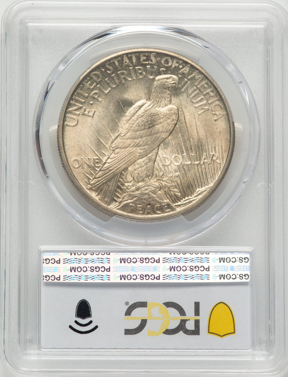 1921 Peace Peace Dollar PCGS MS63