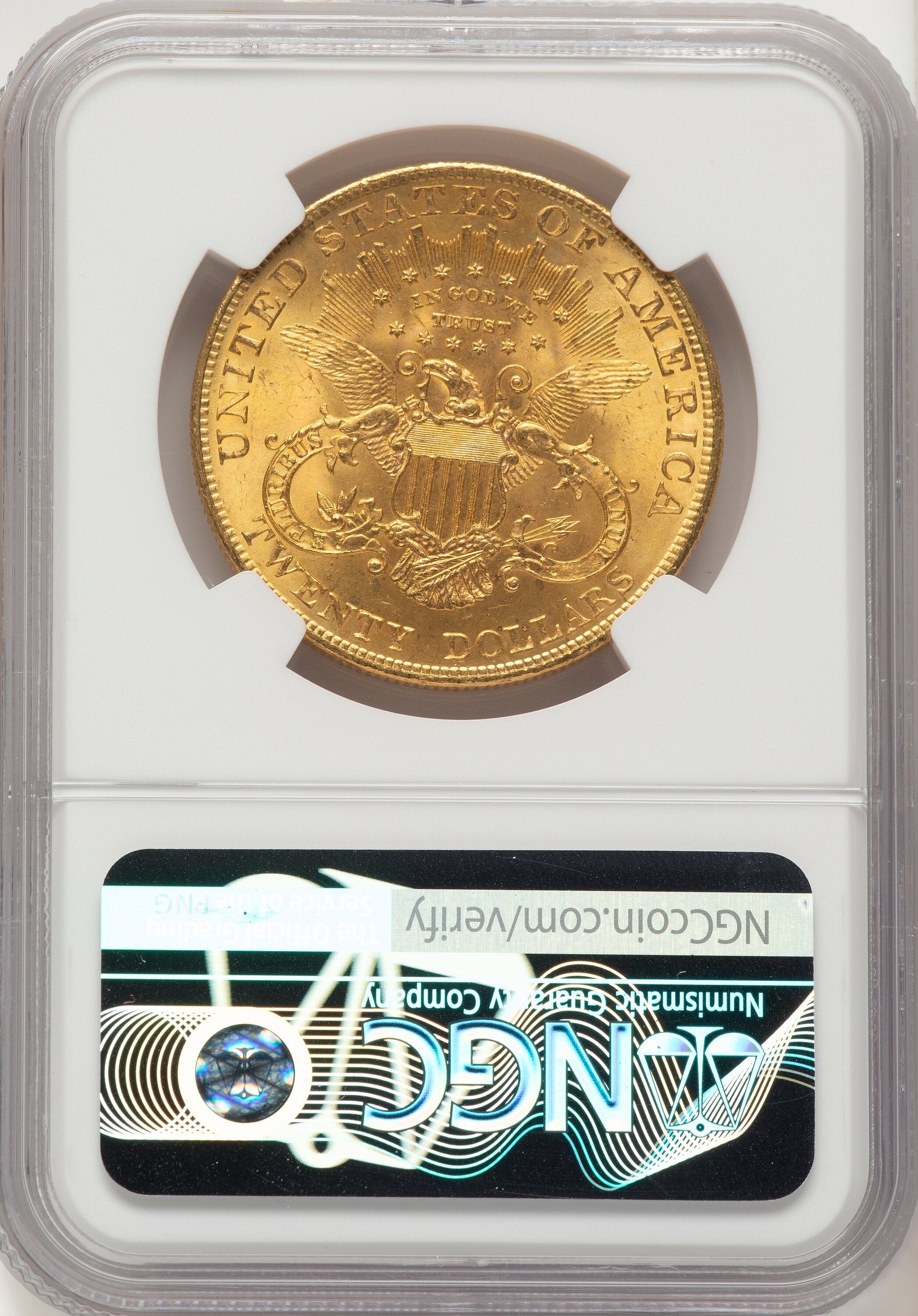 1904 $20 Liberty Liberty Double Eagle NGC MS64+