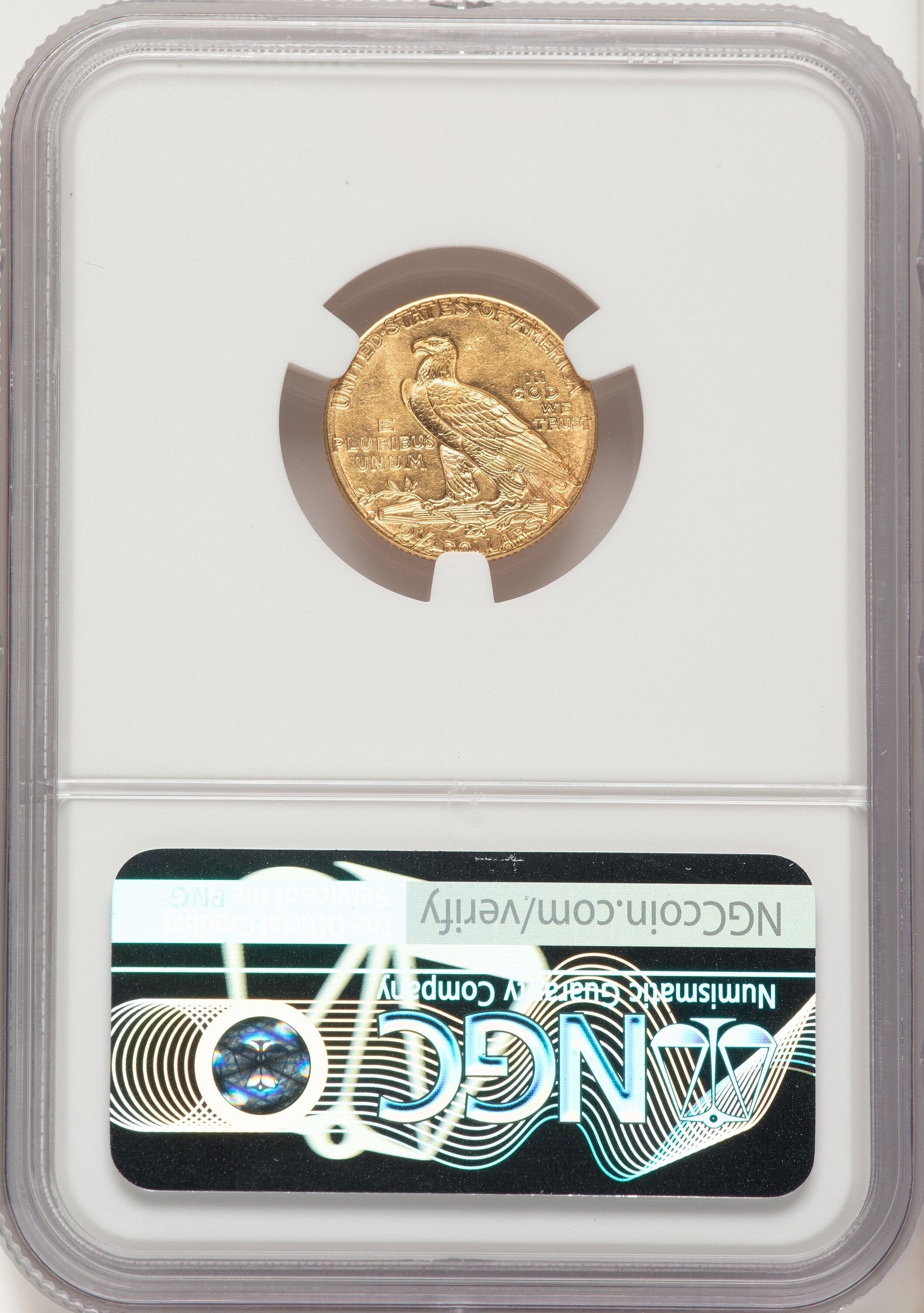 1914-D $2.50 Indian Quarter Eagle NGC MS62