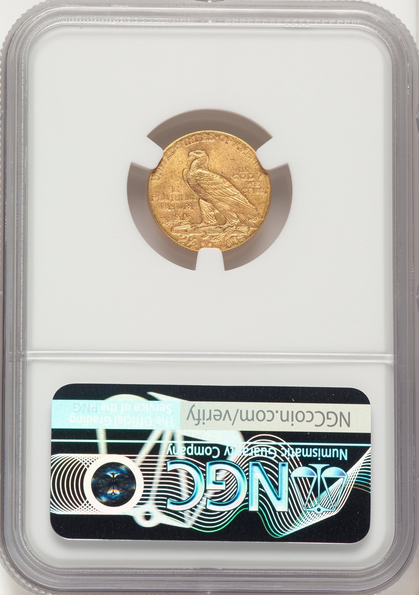 1914 $2.50 Indian Quarter Eagle NGC MS63