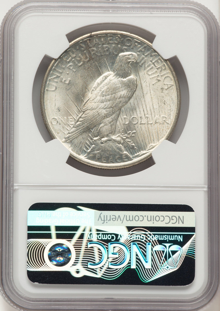 1934-D Peace Dollar NGC MS64