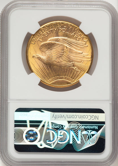 1923-D $20 Saint-Gaudens Double Eagle NGC MS66+