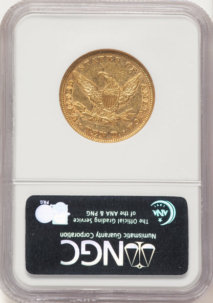 1847 $10 Liberty Eagle NGC AU53