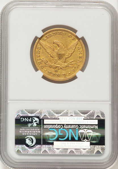 1851-O $10 Liberty Eagle NGC XF45