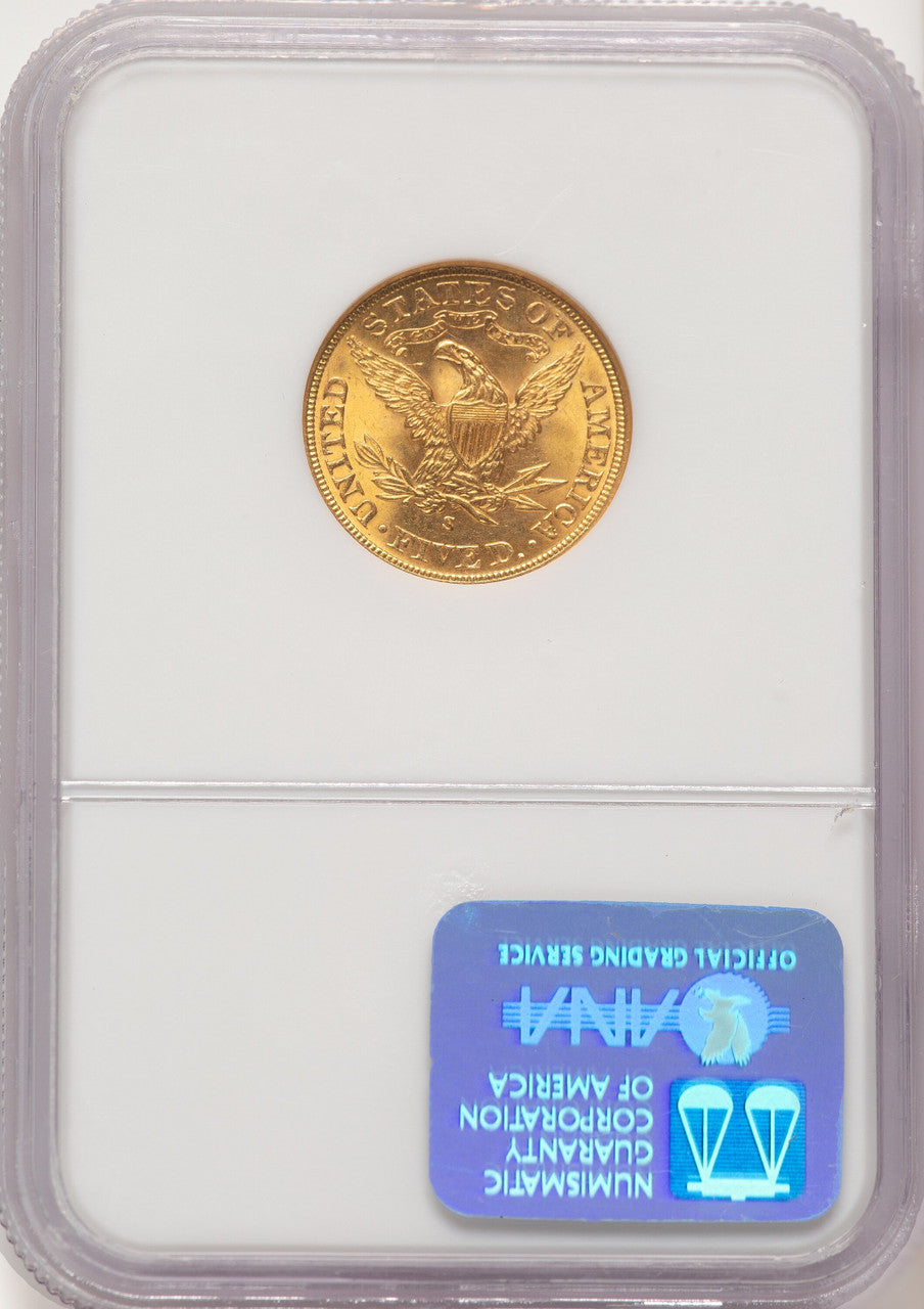 1903-S $5 Liberty Half Eagle NGC MS65