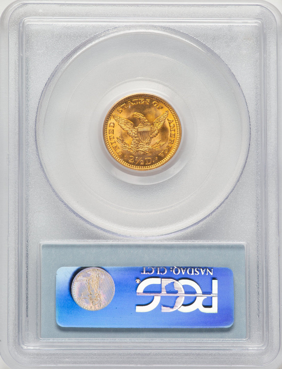 1901 $2.50 Liberty Quarter Eagle PCGS MS66