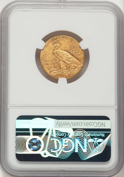 1916-S $5 Indian Half Eagle NGC MS64