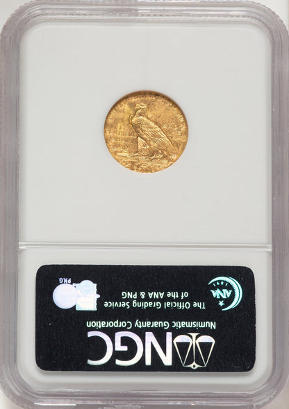 1928 $2.50 Indian Quarter Eagle NGC MS65
