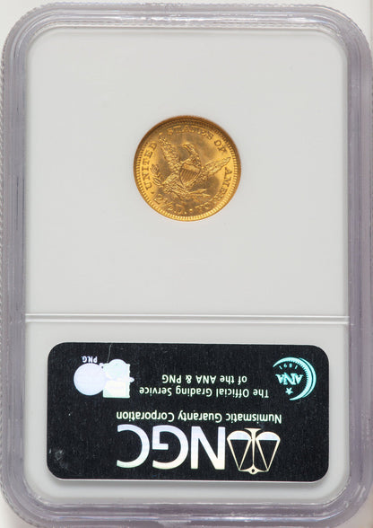 1905 $2.50 Liberty Quarter Eagle NGC MS65