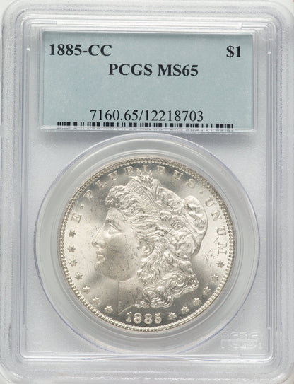 1885-CC Morgan Dollar PCGS MS65