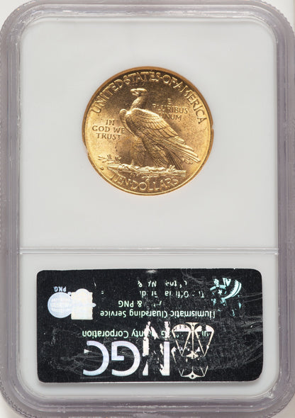 1910-D $10 Indian Eagle NGC MS64