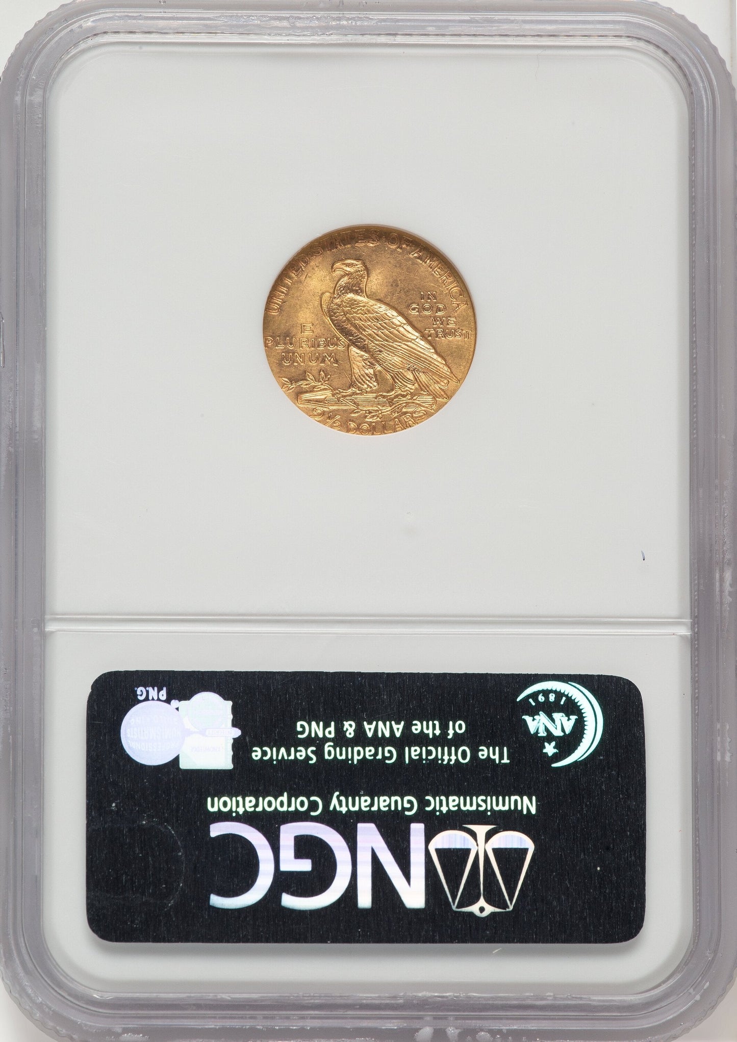 1915 $2.50 Indian Quarter Eagle NGC MS64