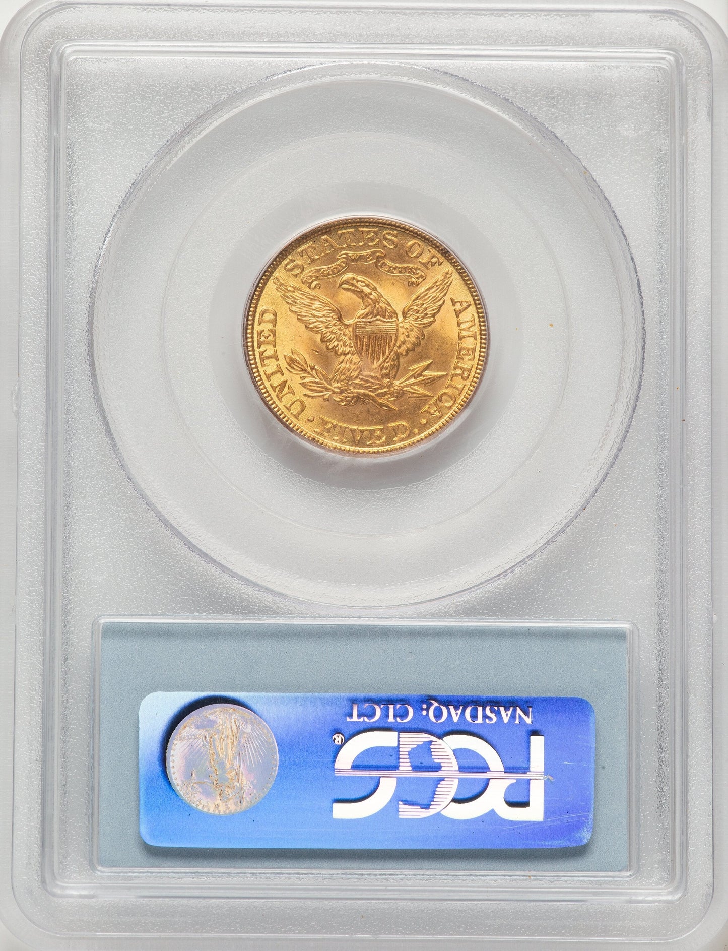 1901 $5 Liberty Half Eagle PCGS MS65
