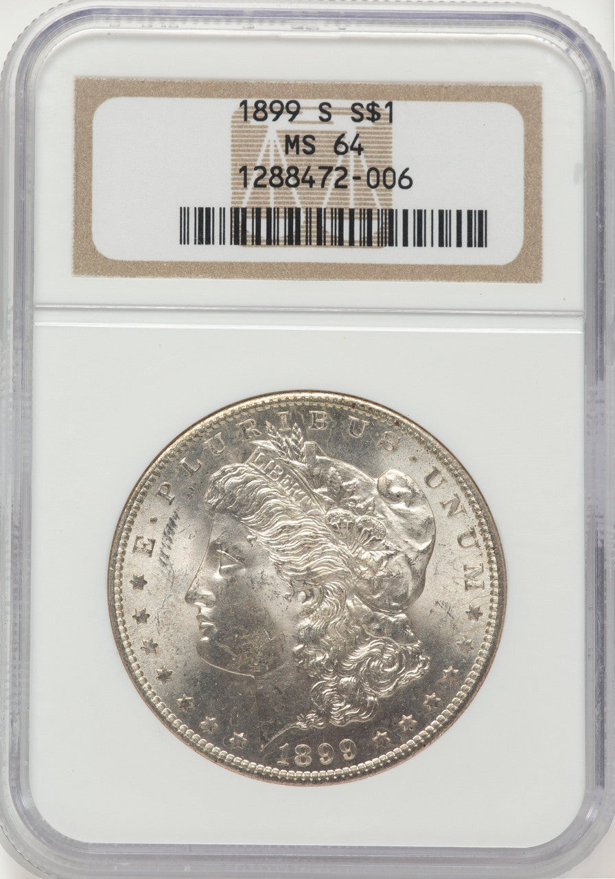 1899-S Morgan Dollar NGC MS64
