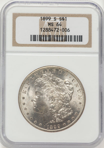 1899-S Morgan Dollar NGC MS64