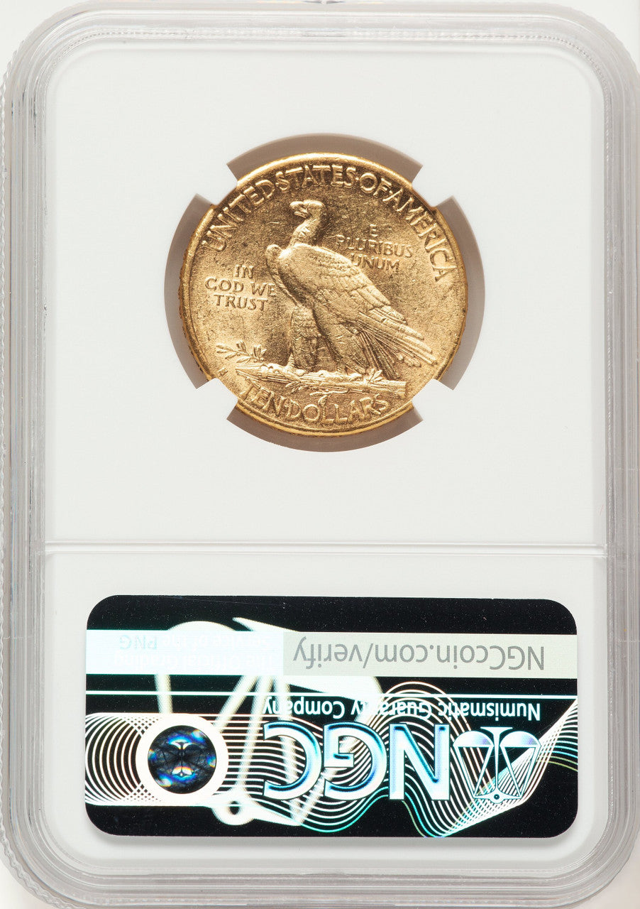 1908-S $10 Indian Eagle NGC AU53