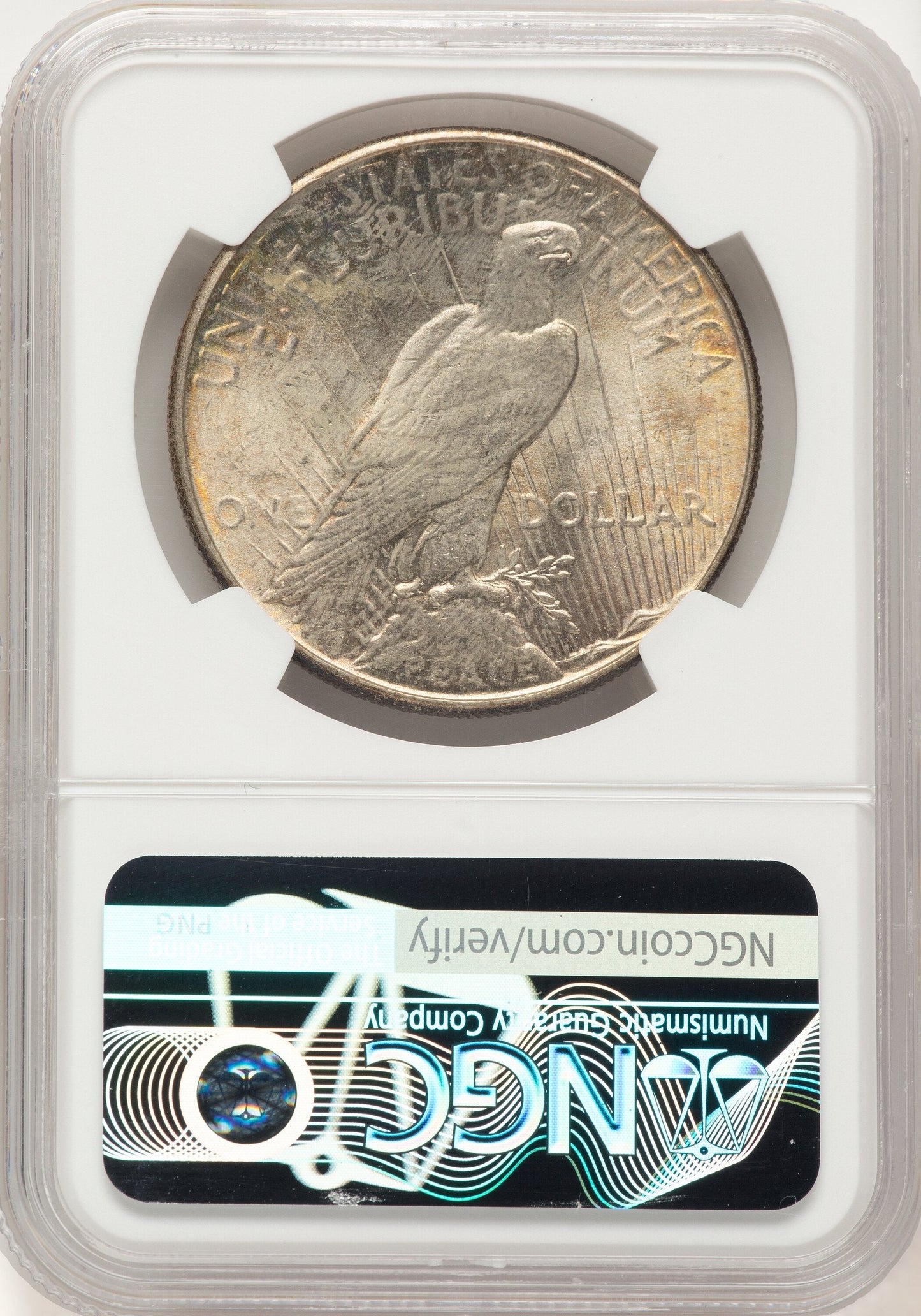 1934 Peace Dollar NGC MS66