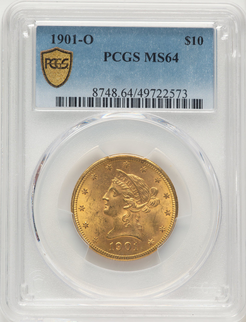 1901-O $10 Liberty Eagle PCGS MS64