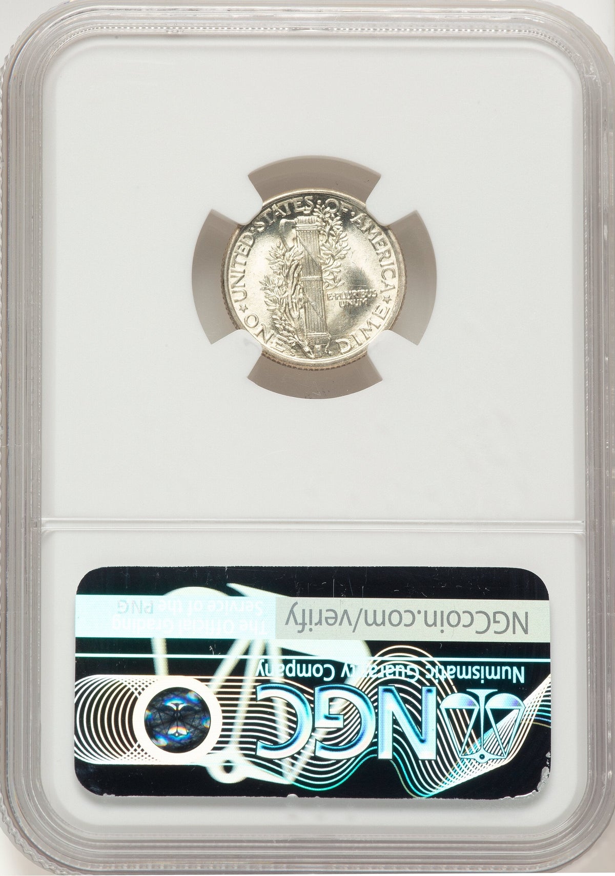 1918-S 10C FB Mercury Dime NGC MS65+