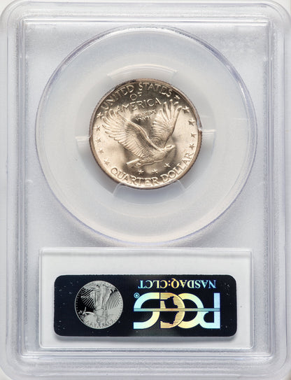 1919 25C FH Standing Liberty Quarter PCGS MS67