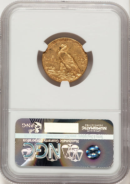 1911-S $5 Indian Half Eagle NGC MS61
