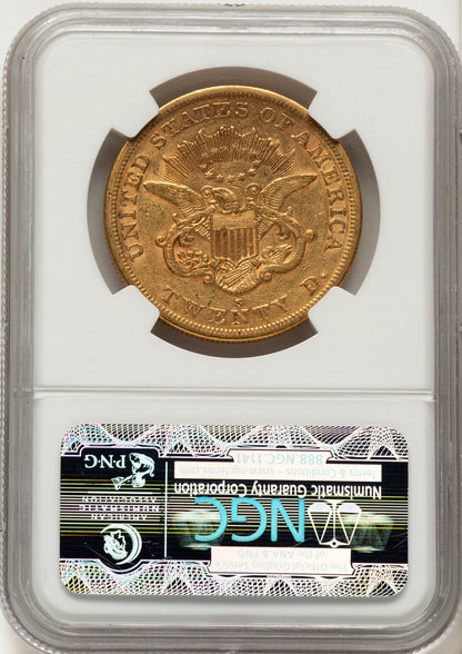 1864-S $20 Liberty Double Eagle NGC XF40
