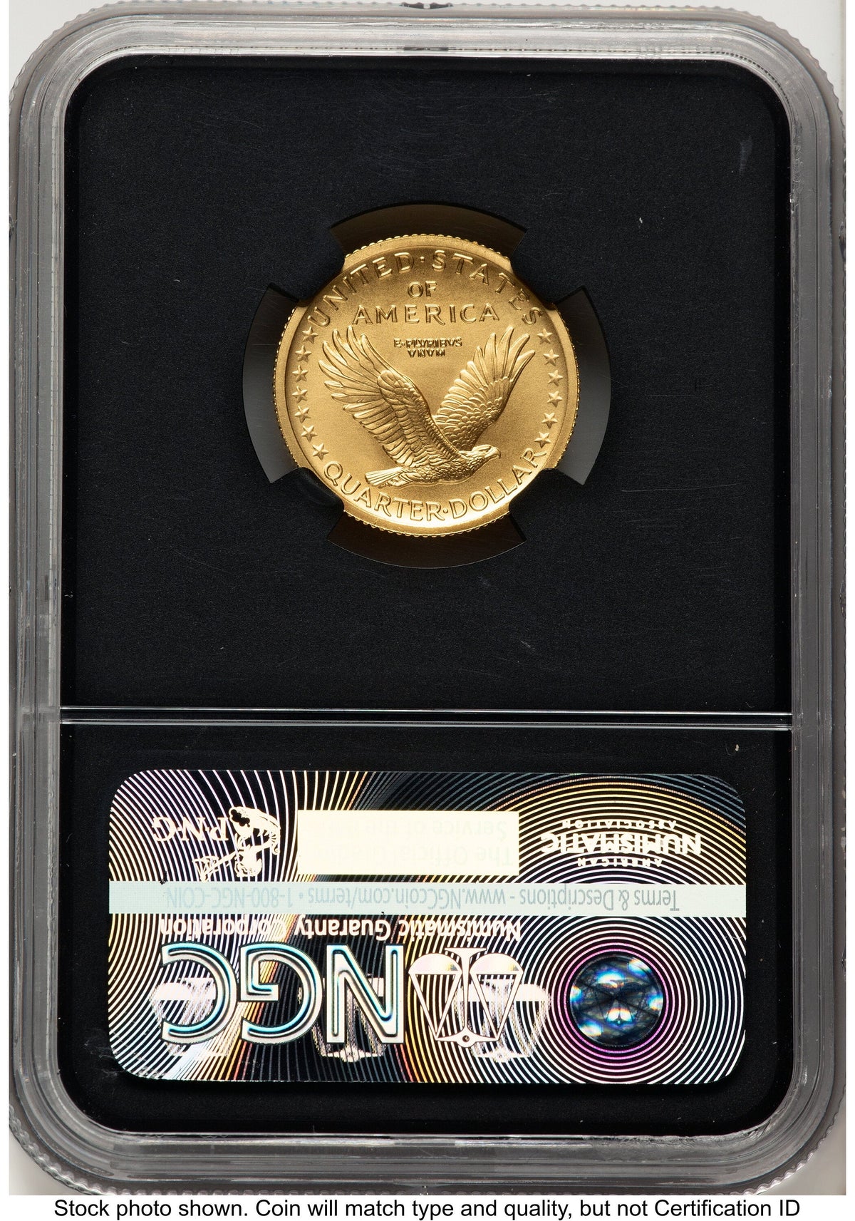2016-W 25C Standing Liberty 100th Anniversary Gold Centennial 100th Anniversary NGC MS70