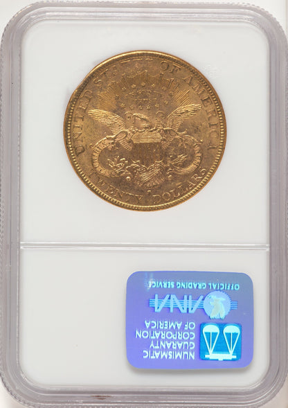 1881-S $20 Liberty Double Eagle NGC MS61