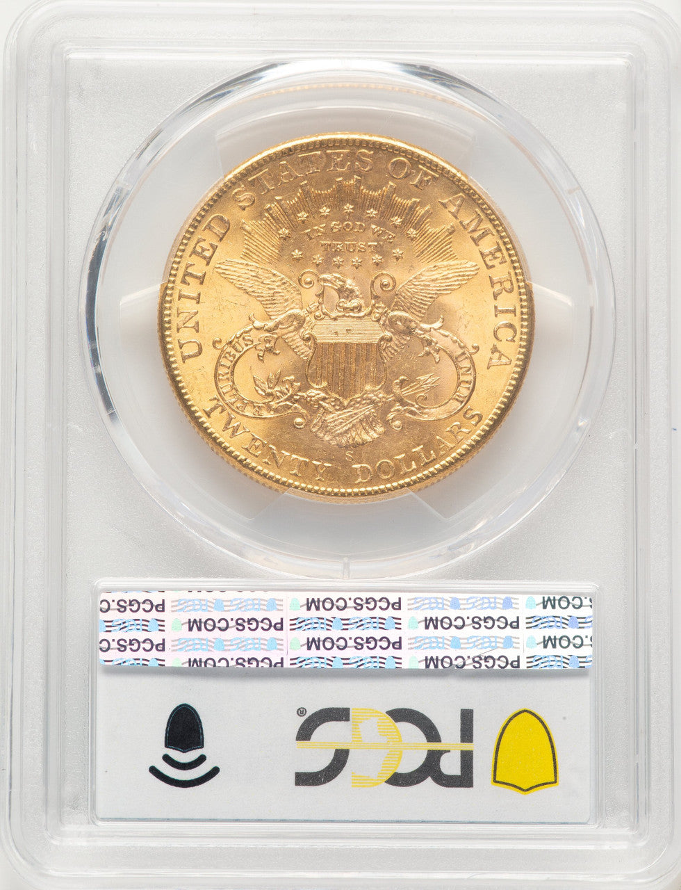 1904-S $20 CAC Liberty Double Eagle PCGS MS64+