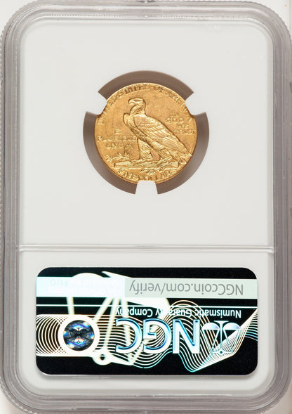 1913-S $5 Indian Half Eagle NGC AU58