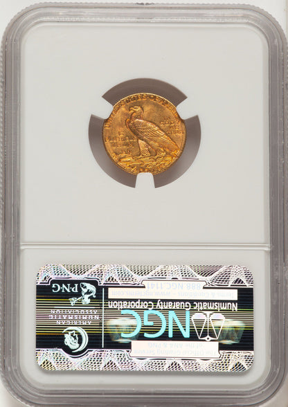 1914-D $2.50 Indian Quarter Eagle NGC MS62