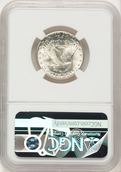 1928-S 25C FH Standing Liberty Quarter NGC MS67