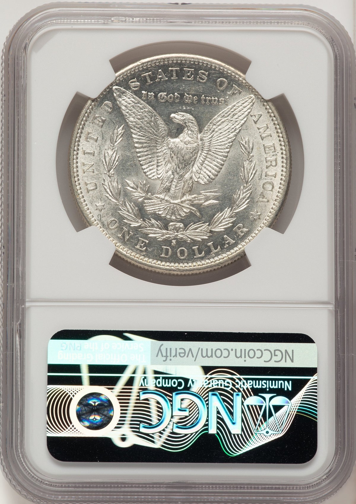 1884-S Morgan Dollar NGC AU58
