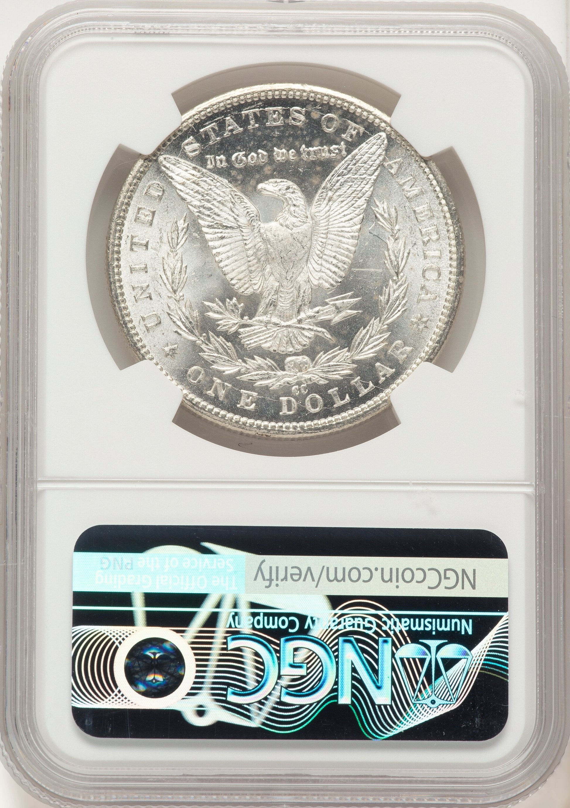 1892-CC Morgan Dollar NGC MS64