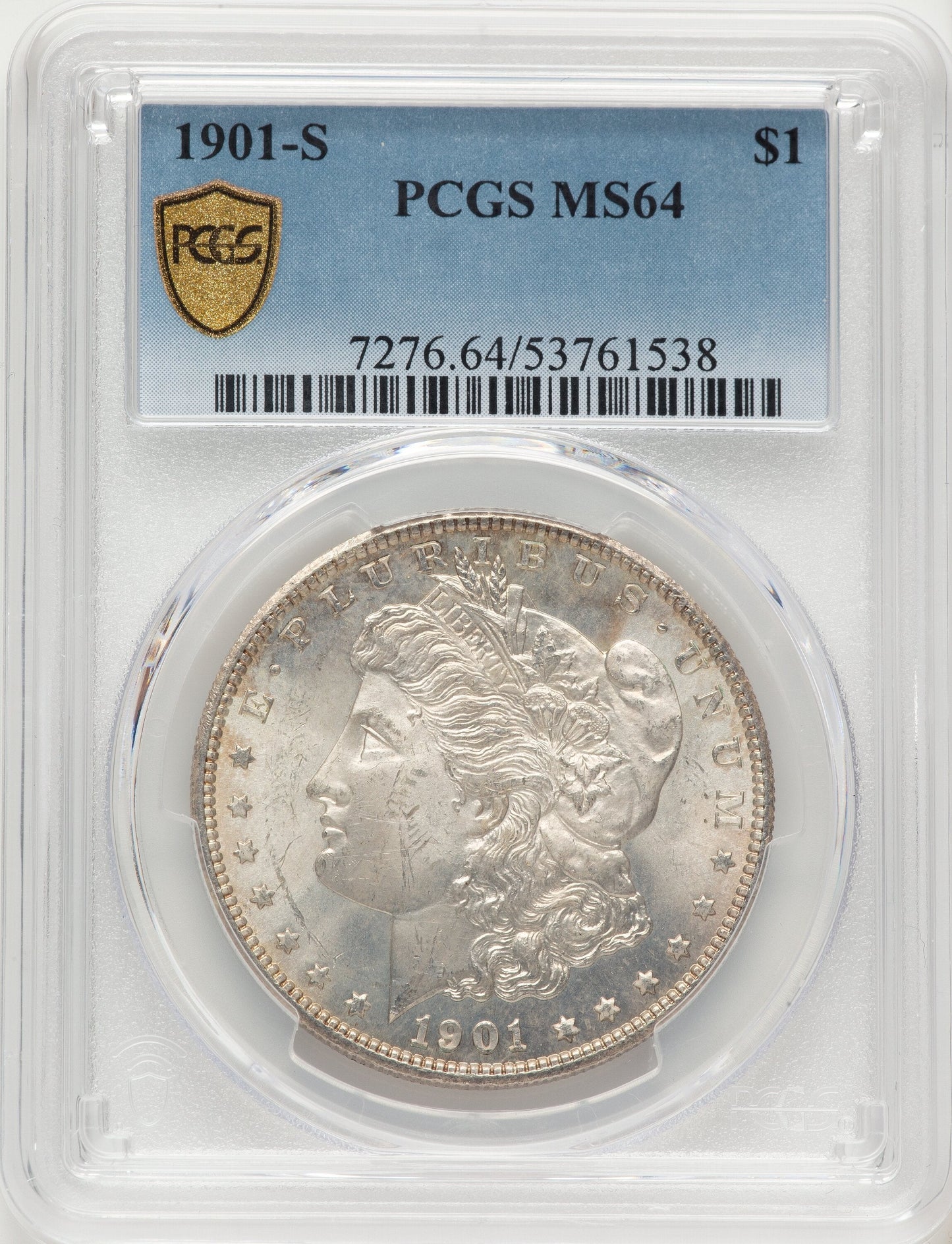 1901-S Morgan Dollar PCGS MS64