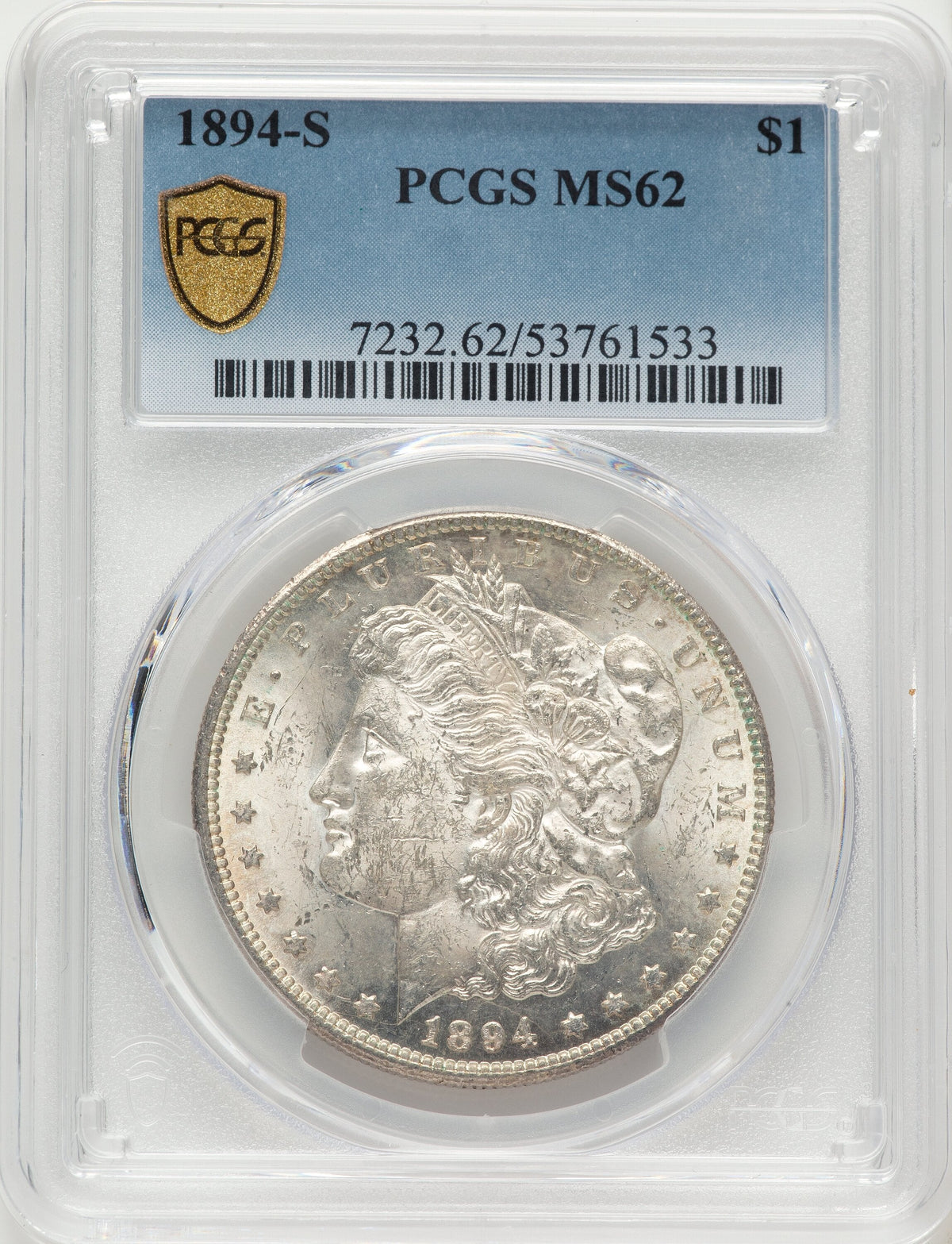 1894-S Morgan Dollar PCGS MS62