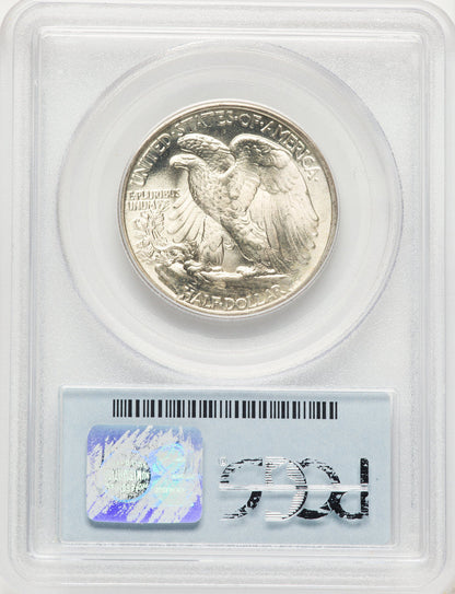 1945 50C Walking Liberty Half Dollar PCGS MS67
