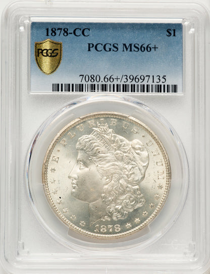 1878-CC Morgan Dollar PCGS MS66+
