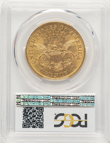 1873 $20 FS-101 Liberty Double Eagle PCGS MS60