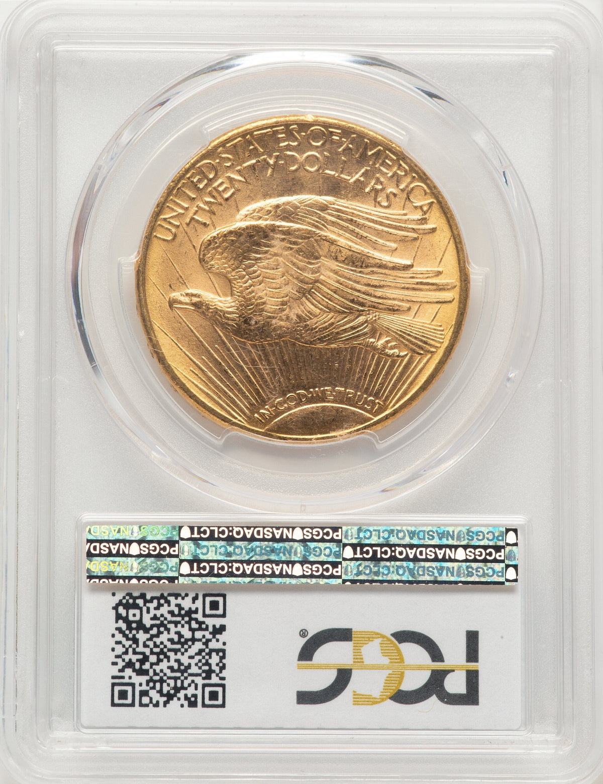 1911-D $20 Saint-Gaudens Double Eagle PCGS MS65+