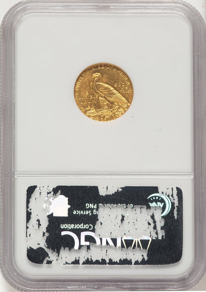 1908 $2.50 Indian Quarter Eagle NGC MS62