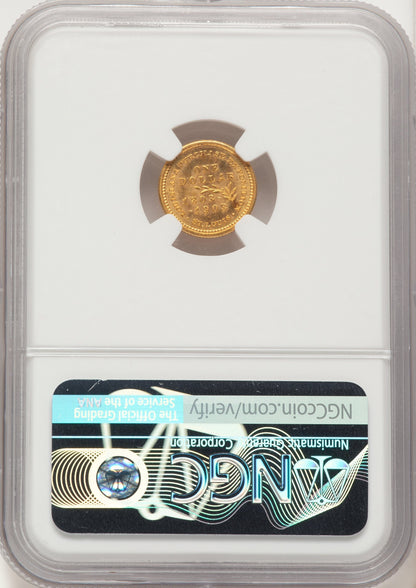1903 G$1 JEFF Commemorative Gold NGC MS68