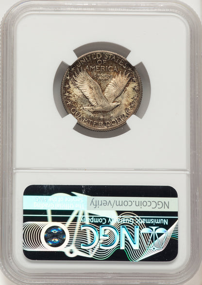 1924 25C FH Standing Liberty Quarter NGC MS67