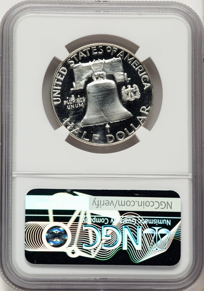 1957 50C Proof Franklin Half Dollar NGC PR69