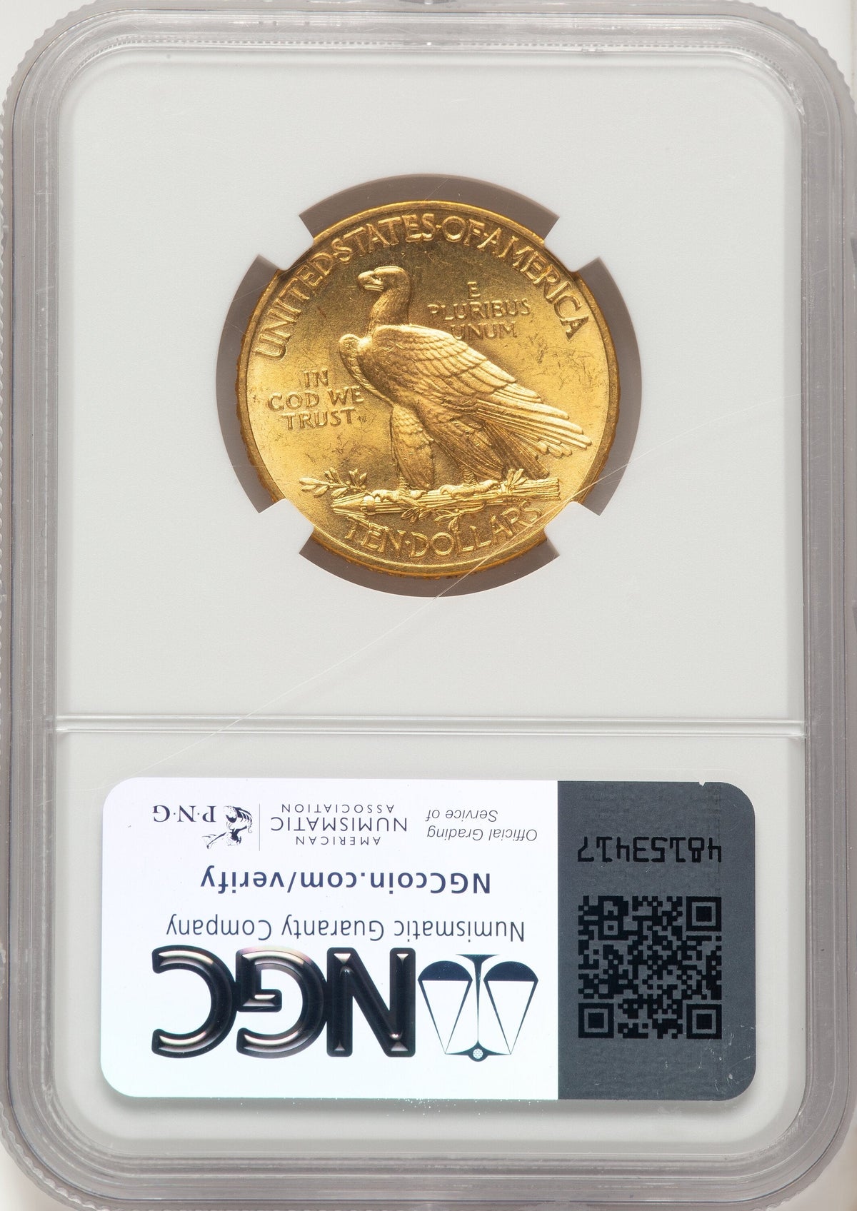 1914 $10 Indian Eagle NGC MS65