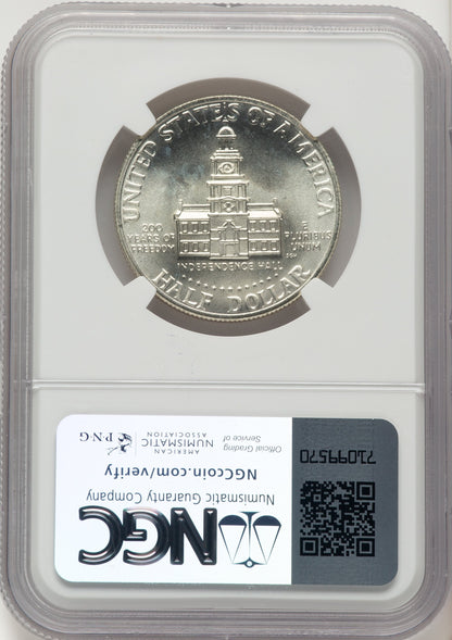 1976-S 50C Silver Kennedy Half Dollar NGC MS69