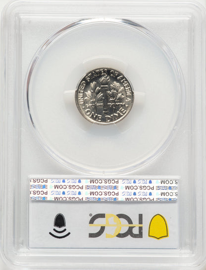 1982 10C NO P FB Roosevelt Dime PCGS MS67