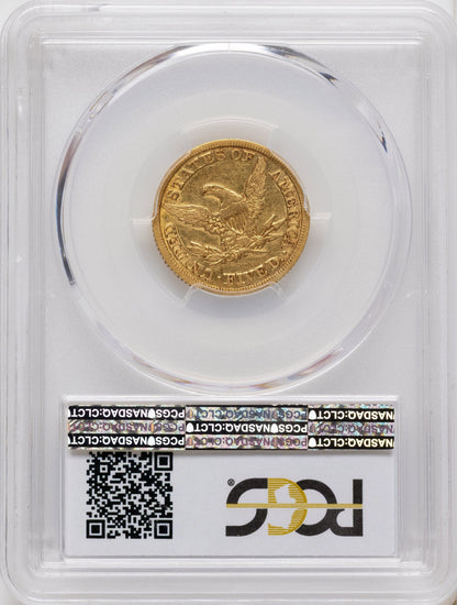 1847 $5 Liberty Half Eagle PCGS XF40